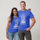 Arthur Geschenk Name Löwe lustig T-Shirt (Unisex)