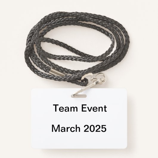 Arthur Lanyard Ausweis (Rückseite mit Schlüsselband)