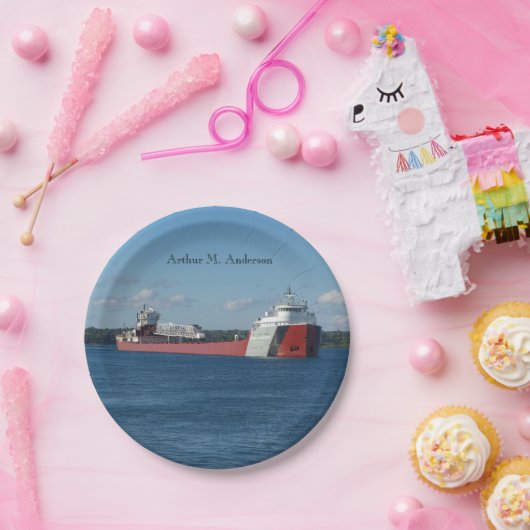 Arthur M. Anderson Papierplatte Pappteller (Party)