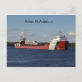 Arthur M. Anderson Postkarte (Vorderseite)