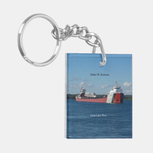 Arthur M. Anderson Schlüsselkette Schlüsselanhänger (Vorderseite links)