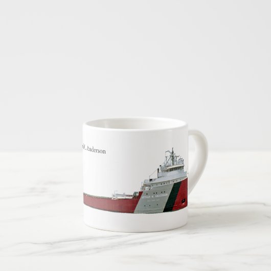 Arthur M. Anderson schneidet Espresso-Tasse Espressotasse (Vorderseite Rechts)