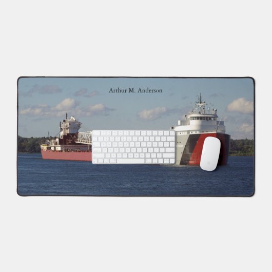 Arthur M. Anderson Schreibtischmatte (Tastatur & Maus)
