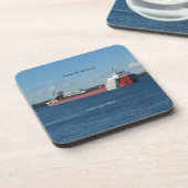 Arthur M. Anderson Set von 6 Untersetzer aus harte (Linke Seite)