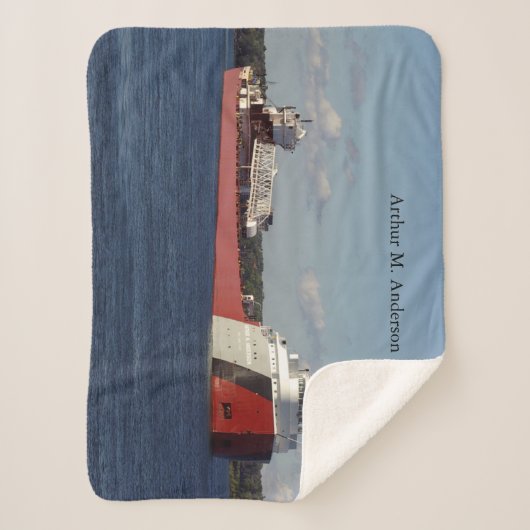 Arthur M. Anderson sherpa Decke Sherpadecke (Vorderseite)