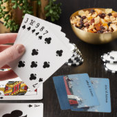Arthur M. Anderson spielt Karten Spielkarten (In Situ)
