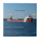 Arthur M. Anderson tile Fliese (Vorderseite)