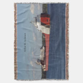 Arthur M. Anderson wirft Decke (Vorderseite Vertikal)