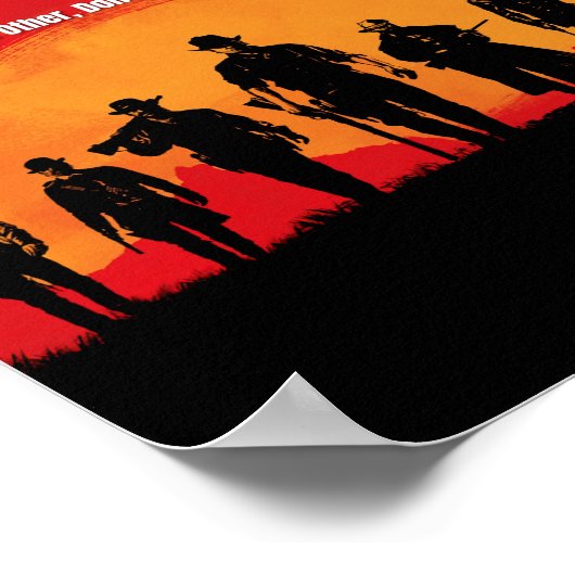 Arthur Morgans Zitat Poster (Ecke)