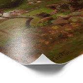 Arthur Parton - Altes Bauernhaus in Catskills Fotodruck (Ecke)