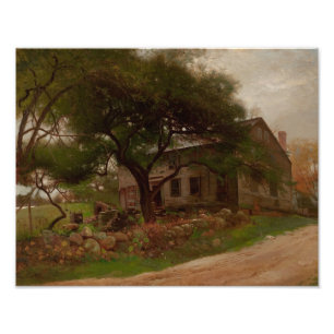Arthur Parton - Altes Bauernhaus in Catskills Fotodruck