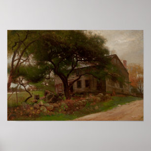 Arthur Parton - Altes Bauernhaus in Catskills Poster
