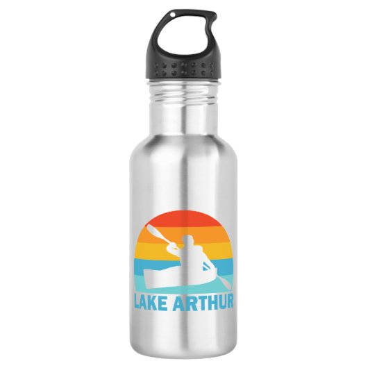 Arthur Pennsylvania Kayak Edelstahlflasche (Vorderseite)