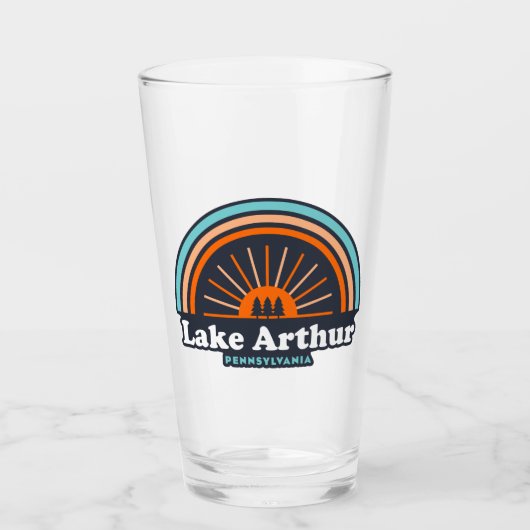 Arthur Pennsylvania Rainbow Glas (Vorderseite)