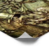 Arthur Rackham - A Christmas Carol - Geister Poster (Ecke)