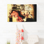 Arthur Rackham - A Christmas Carol - Scrooge Banner (Insitu)