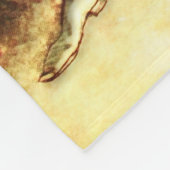 Arthur Rackham - A Christmas Carol - Scrooge Fleecedecke (Ecke)