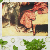 Arthur Rackham - A Christmas Carol - Scrooge Geschirrtuch (Gefaltet)