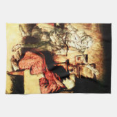 Arthur Rackham - A Christmas Carol - Scrooge Geschirrtuch (Horizontal)