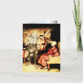 Arthur Rackham - A Christmas Carol - Scrooge Karte (Vorderseite)