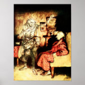Arthur Rackham - A Christmas Carol - Scrooge Poster (Vorne)