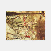 Arthur Rackham - A Christmas Carol - Street Fleecedecke (Vorderseite (Horizontal))