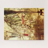 Arthur Rackham - A Christmas Carol - Street Puzzle (Horizontal)