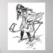 Arthur Rackham Alice im Wunderland Poster (Vorne)