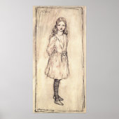 Arthur Rackham Alice im Wunderland Poster (Vorne)