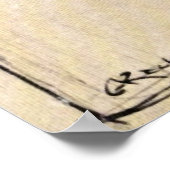 Arthur Rackham Alice im Wunderland Poster (Ecke)