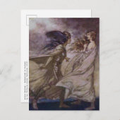 Arthur Rackham - Brünnhilde und Waltraute Postcard Postkarte (Vorne/Hinten)