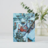 Arthur Rackham Christmas Eve Art Postkarte (Stehend Vorderseite)