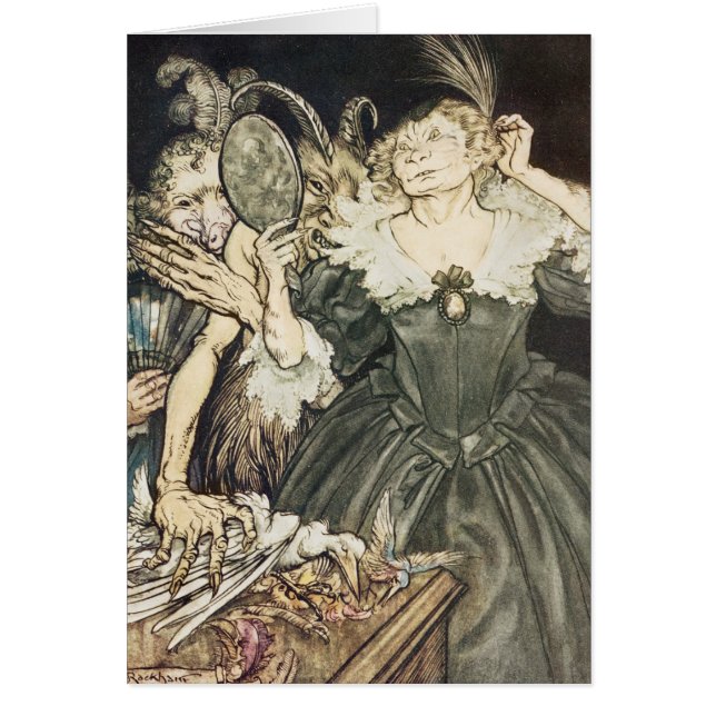 Arthur Rackham | Commit von John Milton: "Und sie, (Vorne)