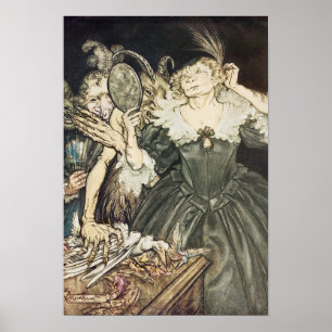 Arthur Rackham   Commit von John Milton: "Und sie, Poster