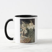 Arthur Rackham | Comus durch John Milton: "Und Tasse (Links)
