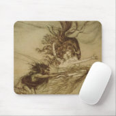 Arthur Rackham | das Rhinemaidens, das Alberich Mousepad (Mit Mouse)