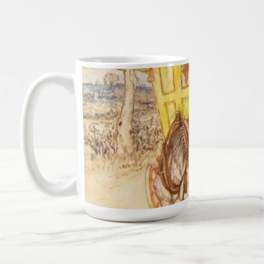 Arthur Rackham - Der Wind in den Willows Kaffeetasse (Links)