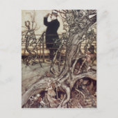 Arthur Rackham | Die Kensington Gardens liegen in Postkarte (Vorderseite)