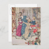 Arthur Rackham | Eine gerötete und boisteröse Grup Postkarte (Vorne/Hinten)