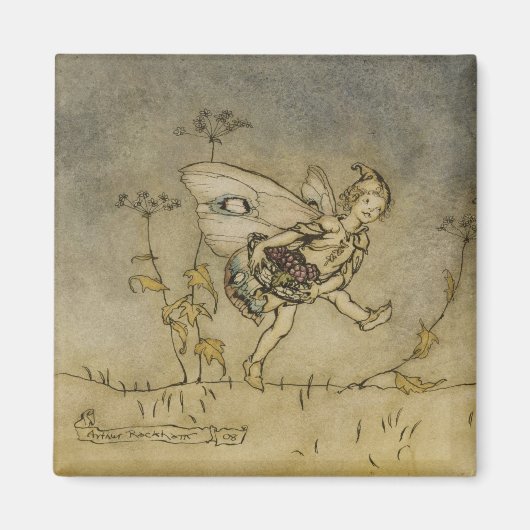 Arthur Rackham | Fairy, Abbildung von "A Midsu Magnet (Vorne)