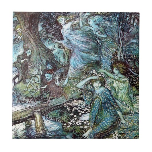 Arthur rackham fliese (Vorderseite)