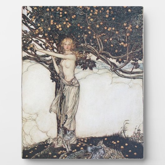 Arthur Rackham Freya The Fair One Fotoplatte (Vorderseite)