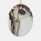 Arthur Rackham Freya The Fair One Keramik Ornament (Rechts)