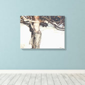 Arthur Rackham Freya The Fair One Leinwanddruck (Insitu (Holzboden))