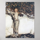 Arthur Rackham Freya The Fair One Poster (Vorne)