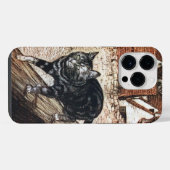 Arthur Rackham Grimms Märchen Katze iPhone Hülle (Rückseite (Horizontal))