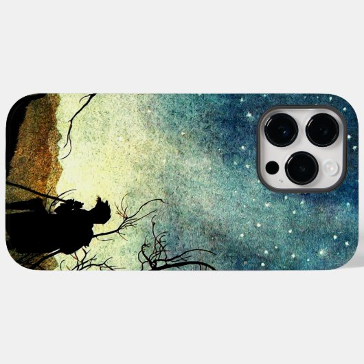Arthur Rackham Illustration Comus Starry Night Case-Mate iPhone Hülle (Rückseite (Horizontal))