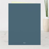 Arthur Rackham Illustration NIght Silhouette Dankeskarte (Rückseite)