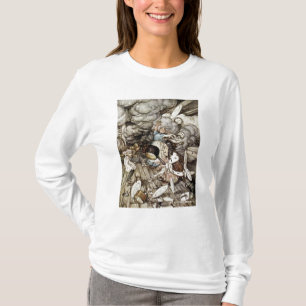 Arthur Rackham   in Kitchen der Herzogin, illustr T-Shirt
