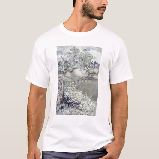 Arthur Rackham |Izaak Walton, der gegen ein F T-Shirt (Vorderseite)